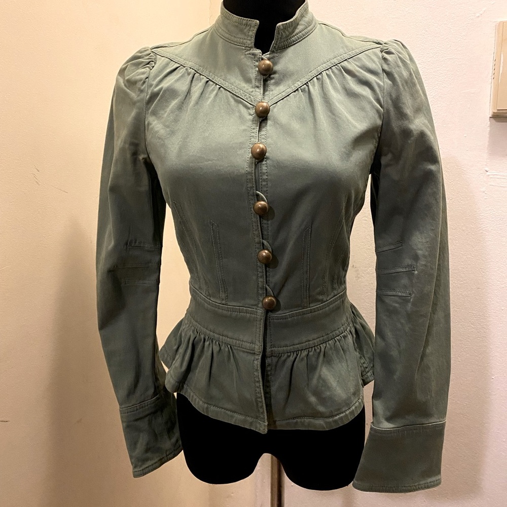 Marc Jacobs Brass Button Jacket